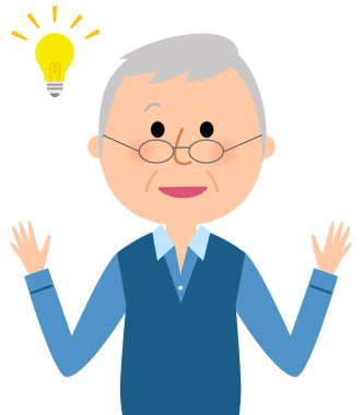 Yaşlı bir adam, ilham