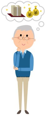 Yaşlı adam, büyük maliyet