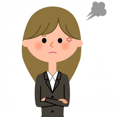 Genç işkadını, öfke