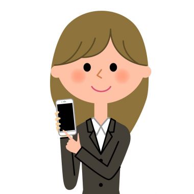 Genç işkadını, telefon