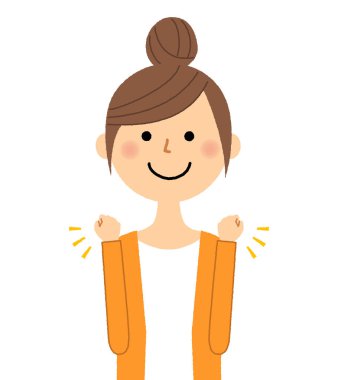 Genç kadın, anne, zafer Duraklat