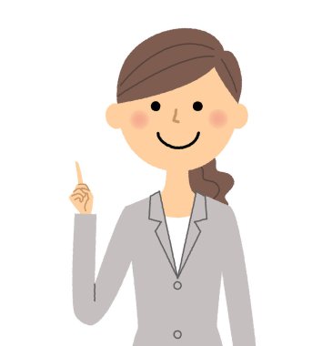 İş kadını, parmak işaret