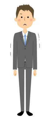 Düşürücü işadamı, üzücü,