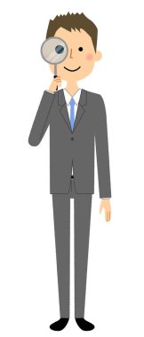 İşadamı, Büyüteç camı