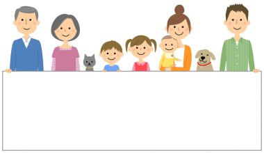İyi aile, beyaz tahta