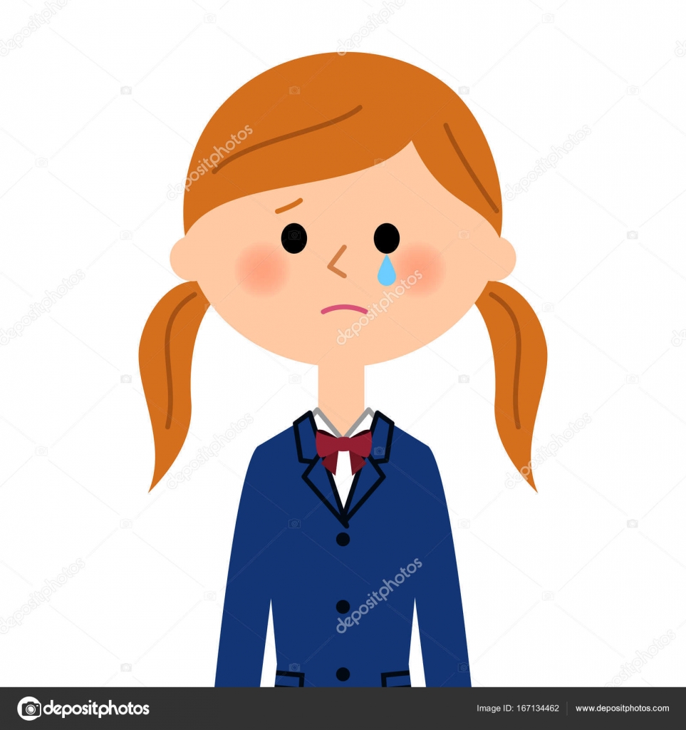 School girls crying Stock Vector Image by ©studiolaut #167134462 School girls crying Stock Vector Image by ©studiolaut #167134462