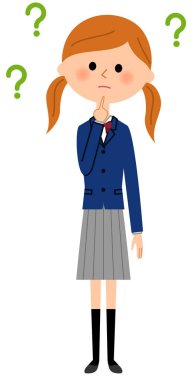 Merak ediyorum okul kız