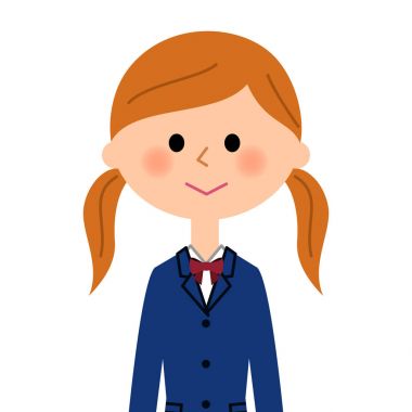 Kızlar lise öğrencisi