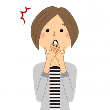 Sürpriz olmasını genç kadın, anne,