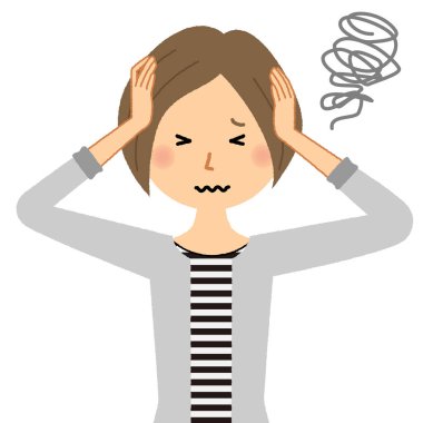 Bir kafa tutmak için genç kadın, anne,