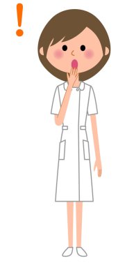 Hemşire,'var olmak sürpriz