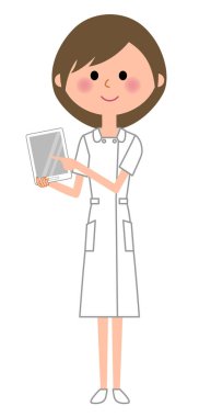 Hemşire, Tablet, işlemi