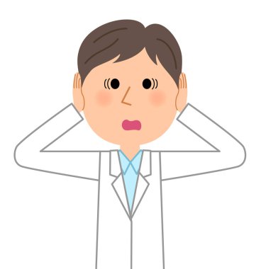 Beyaz erkek ceket, panik / beyaz panik bir ceket giyen bir adam bir örnektir.