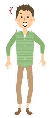 Genç adam, Baba sürpriz olacak, / harika bir genç adam bir örnektir.