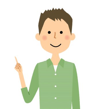 Genç adam, baba, parmak işaret / genç bir adamın için parmak işaret gösteren bir örnek bulunmaktadır.