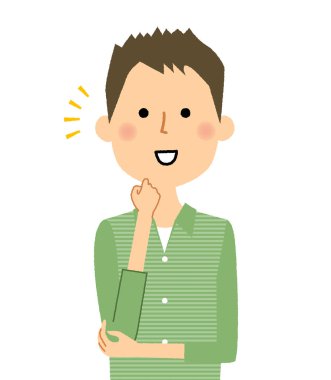 Young man,Papa,Notice/