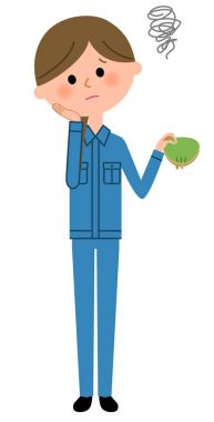 Kadın işçi, Im kırdı / para olmadan bir kadın işçinin gösteren bir örnek bulunmaktadır.