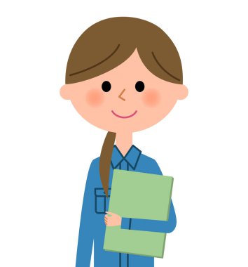 Kadın işçi, dosyaları/çizimler dosyalarla kadın işçilerin sahip.