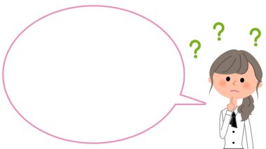 Garson, boş metin balon, balon / bir garson kızın konuşma balonu bir örnektir.