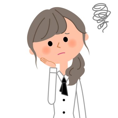 Cafe katip, garson olarak sorunlu / o ihtiyacı olan bir garson gösteren bir örnek bulunmaktadır.