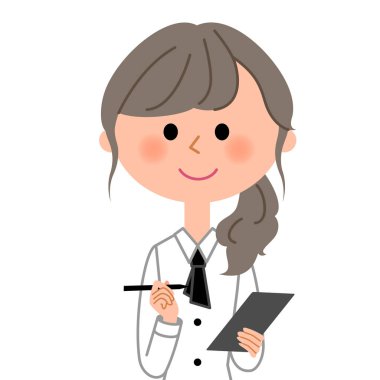 Cafe katip, Garson, sipariş / sipariş duyar bir garson bir örnektir.