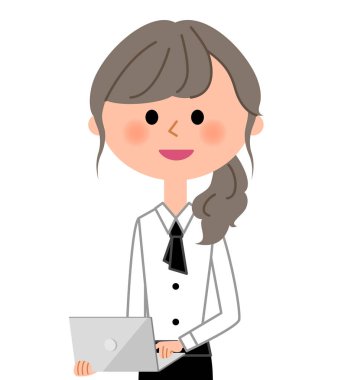 Cafe katip, Garson, dizüstü bilgisayar/dizüstü bilgisayar bir garsonla gösterimi.