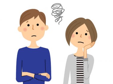 Genç çift, sorunlu / sorunları vardı genç bir çift bir örnektir.