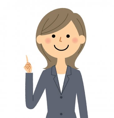 İş kadını, parmak işaret / bir parmak işaret bir iş kadını bir örnektir.