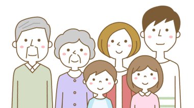 Mutlu bir aile / Mutlu bir aile tablosu.