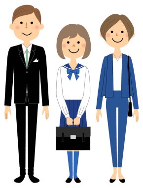 Aile, Giriş Töreni, Öğrenci / Bu bir öğrencinin aileye girişinin resmi.