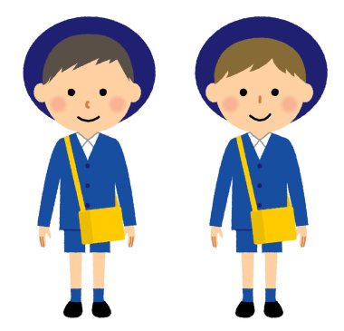 Giriş töreni, Anaokulu / Bu çocukların anaokuluna girişlerinin bir gösterimi.