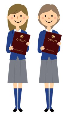 Mezuniyet töreni, mezuniyet törenine katılan öğrencilerin resimleri..