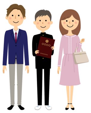 Aile, Giriş Töreni, Öğrenciler / Mezuniyet Töreni 'ne katılan aile ve öğrencilerin resimleri.