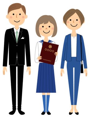 Aile, Giriş Töreni, Öğrenciler / Mezuniyet Töreni 'ne katılan aile ve öğrencilerin resimleri.