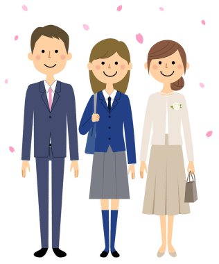 Aile, Giriş Töreni, Öğrenci / Bu bir öğrencinin aileye girişinin resmi.