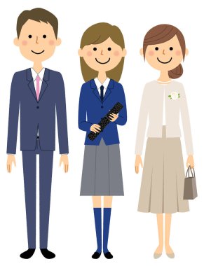 Aile, Giriş Töreni, Öğrenciler / Mezuniyet Töreni 'ne katılan aile ve öğrencilerin resimleri.