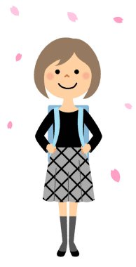 Giriş töreni, ilköğretim okulu / İlkokula giren bir çocuğun resmi.