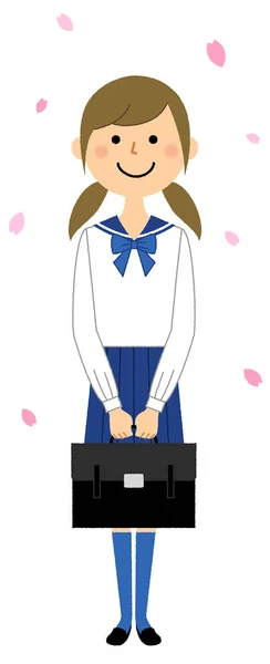 Student Uniform Illustration Student Uniform — ストックベクタ