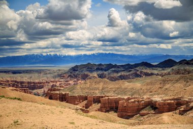 Kazakistan'ın Çarın Kanyonu