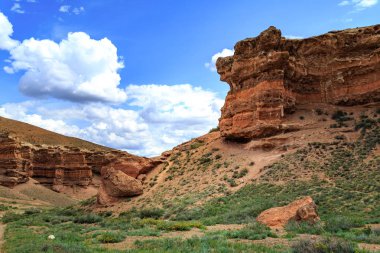 Kazakistan'ın Çarın Kanyonu