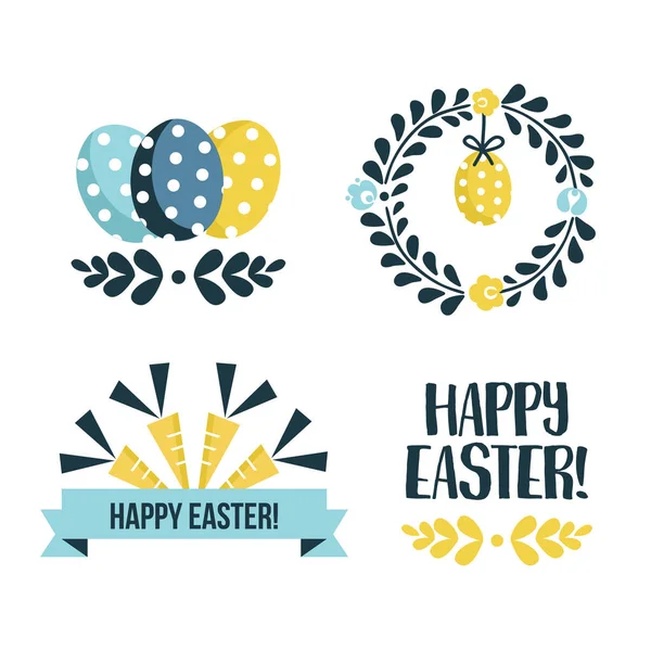 Easter design elements — Stock Vector