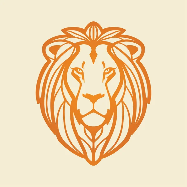 Lion Head Vector Illustration Royalty Free Stock Illustrations