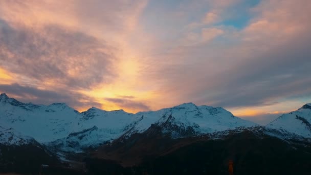 Vista panorâmica da montanha — Vídeo de Stock