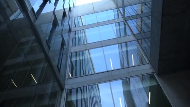 Arranha-céus de vidro hd — Vídeo de Stock