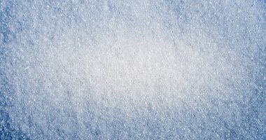 Şeker beyaz arka plan.