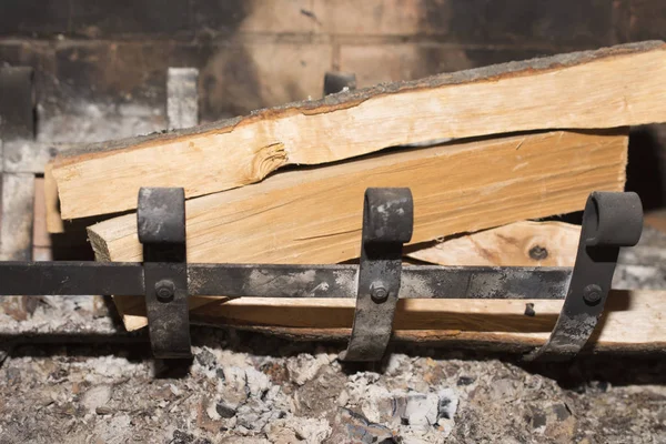 暖炉の木 — ストック写真