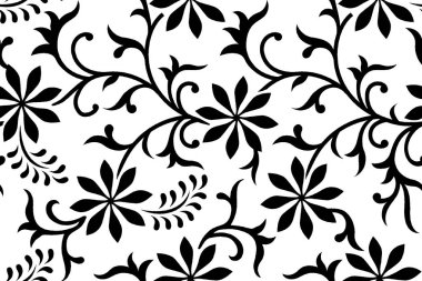 Çiçek desen vektörü