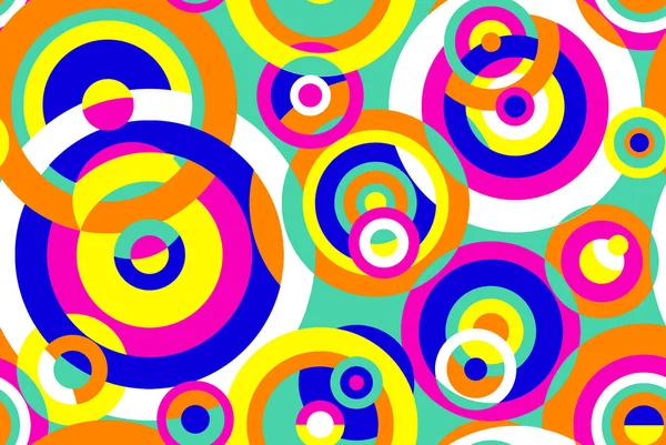 Cercle Modèle abstrait — Image vectorielle