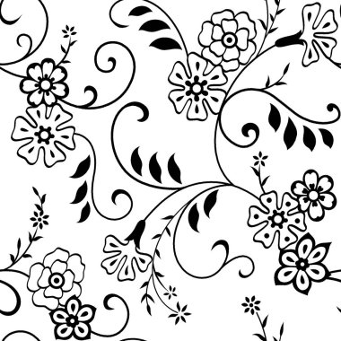 Kusursuz çiçek deseni