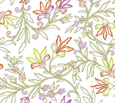 Kusursuz çiçek deseni